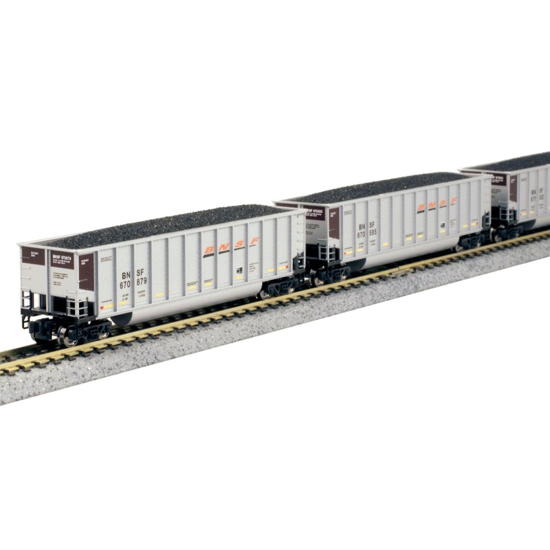 Bethgon Coalporter Wagon Set (8) BNSF Swoosh