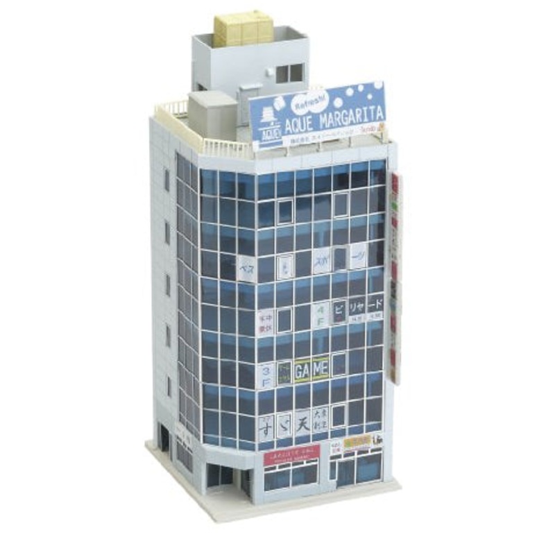 Diotown Metro 6 Floor Office Corner Building Blue (Pre-Built)