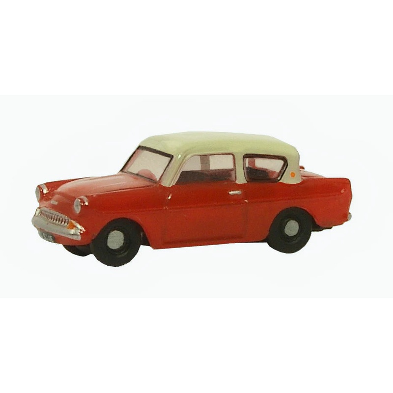 Ford Anglia Red/Cream