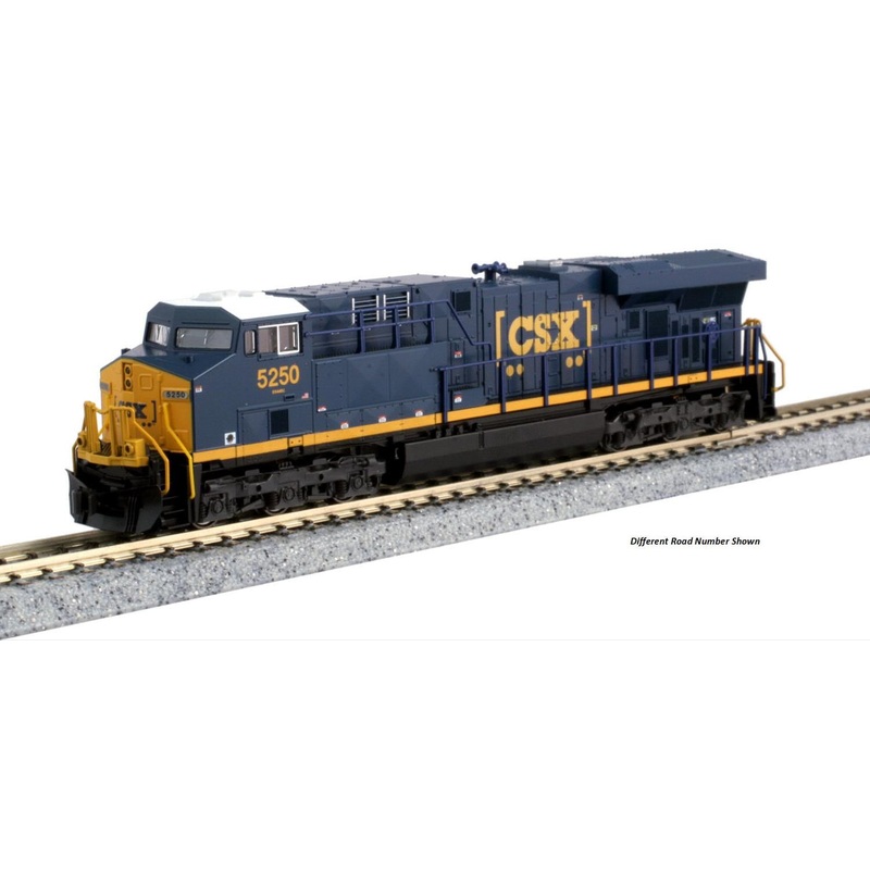 GE ES44DC Gevo Loco CSX Boxcar 5293 Diesel Locomotive