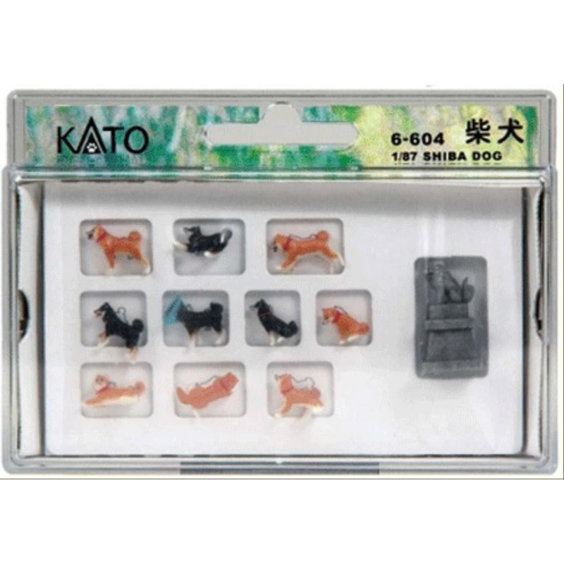 Japanese Dogs (10) Figure Set