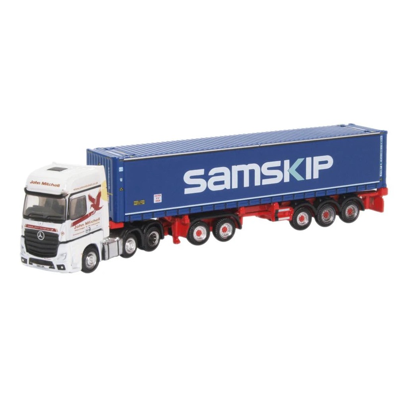 Mercedes Actros D-TEC Combitrailer Trailer John Mitchell