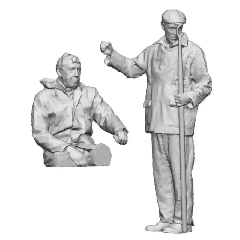 N Gauge Loco Specific Crew – Class 02 BR Crew