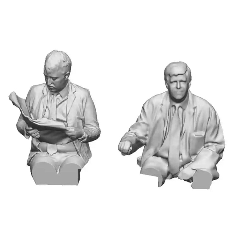 O Gauge Loco Specific Crew – Class 26 BR Crew