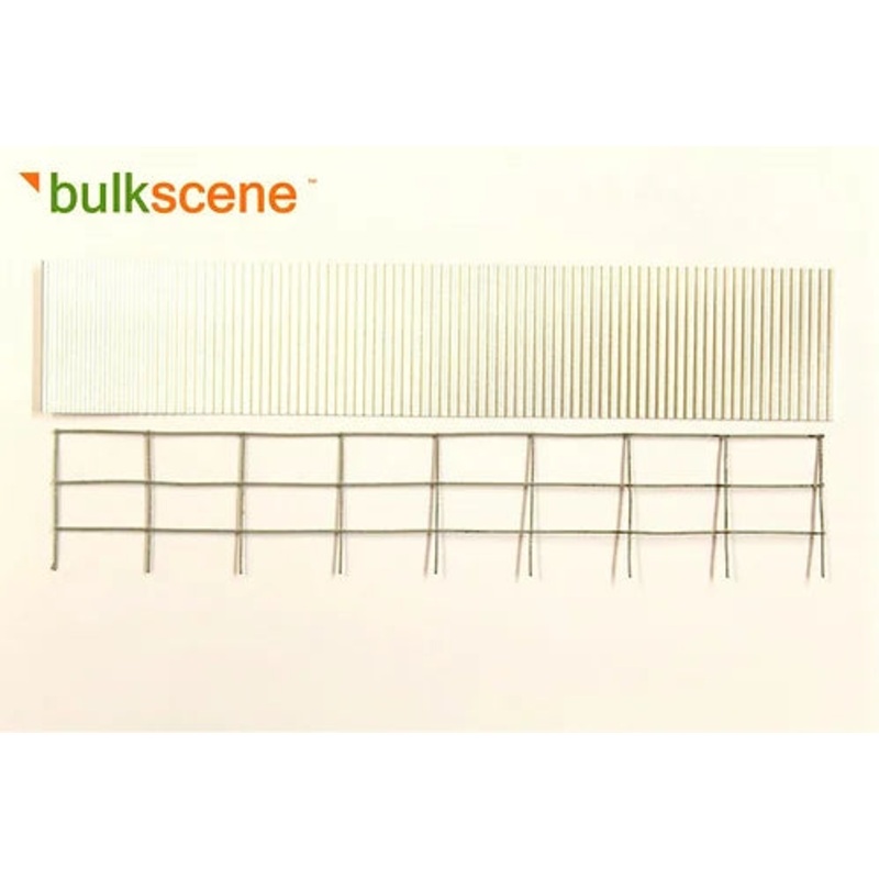 Plain 32mm Corrugated Metal Fence – 200mm