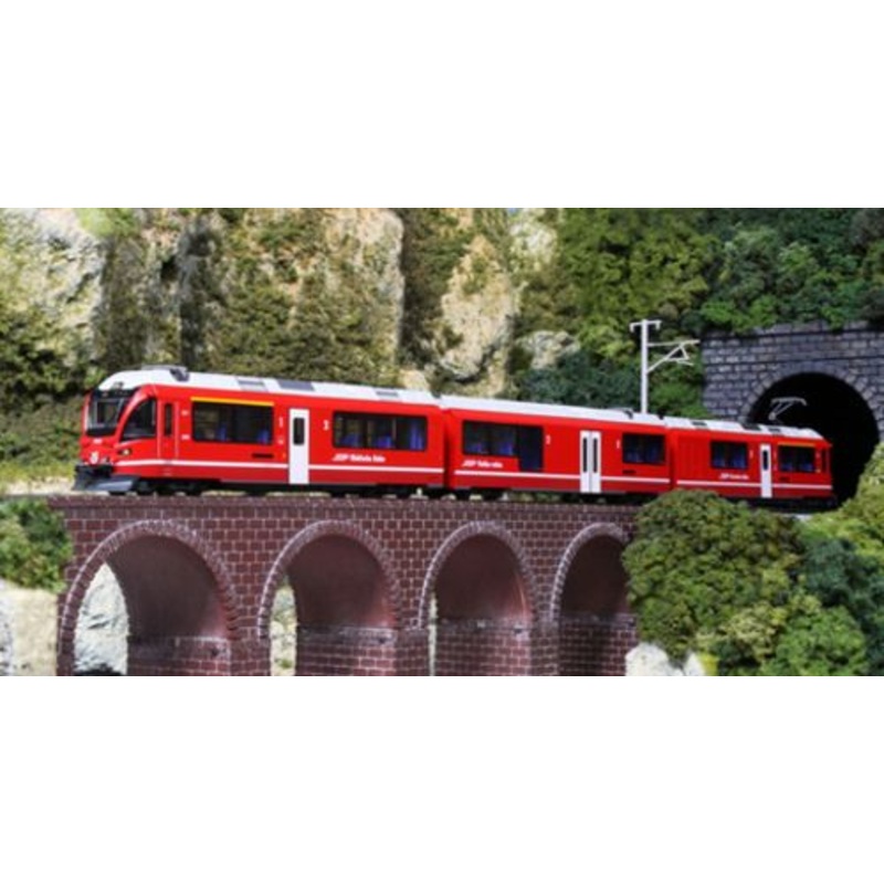 RhB ABe 8/12 Allegra EMU 3 Car Powered Set