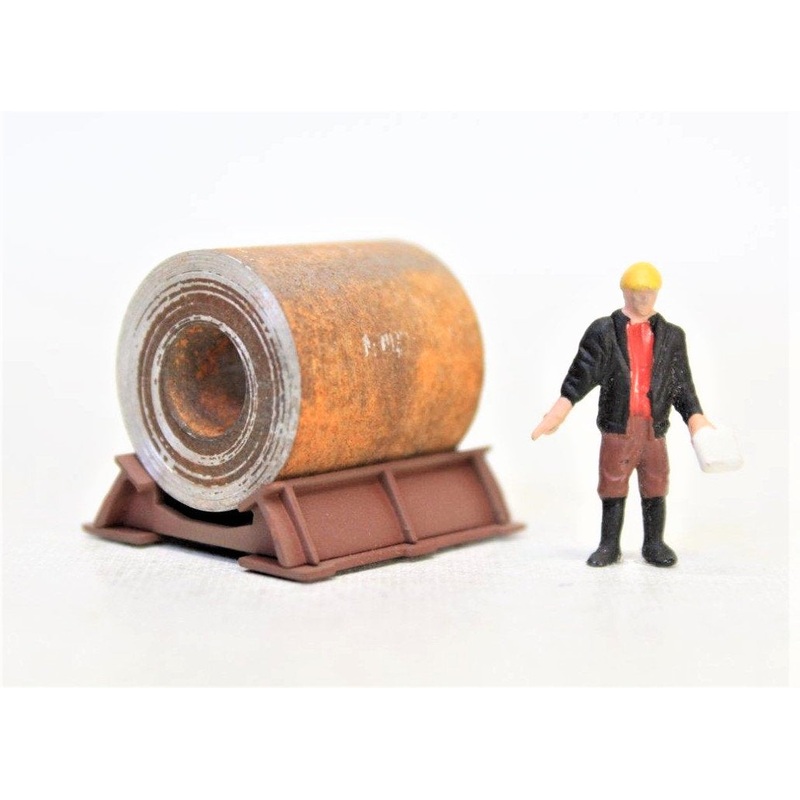 Rusty Metal Coil Loads (x5) 22mm by 20mm