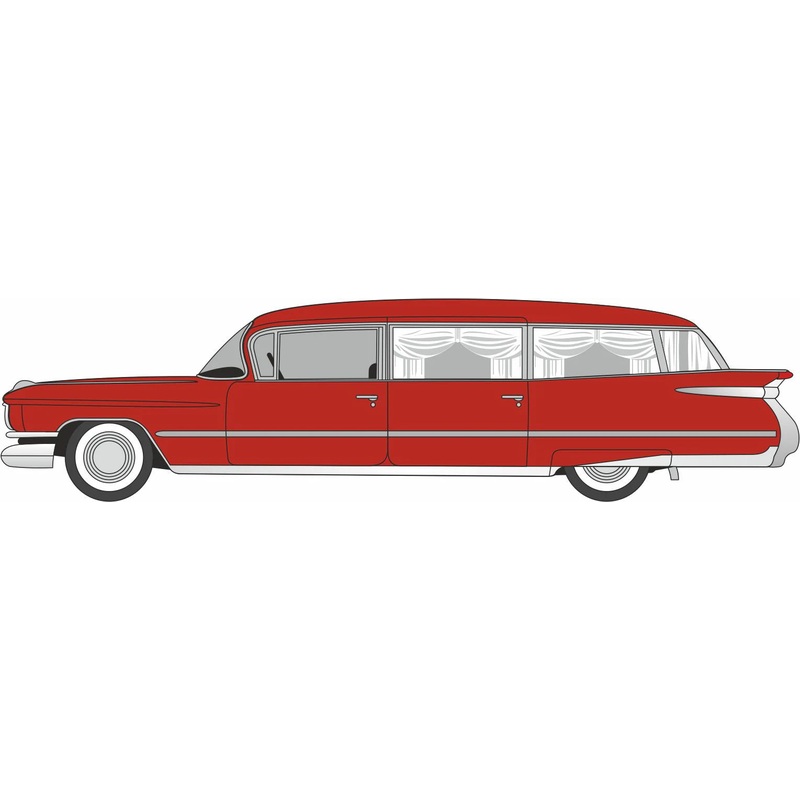 1959 Cadillac Miller-Meteor Futura Limousine Seminole Red