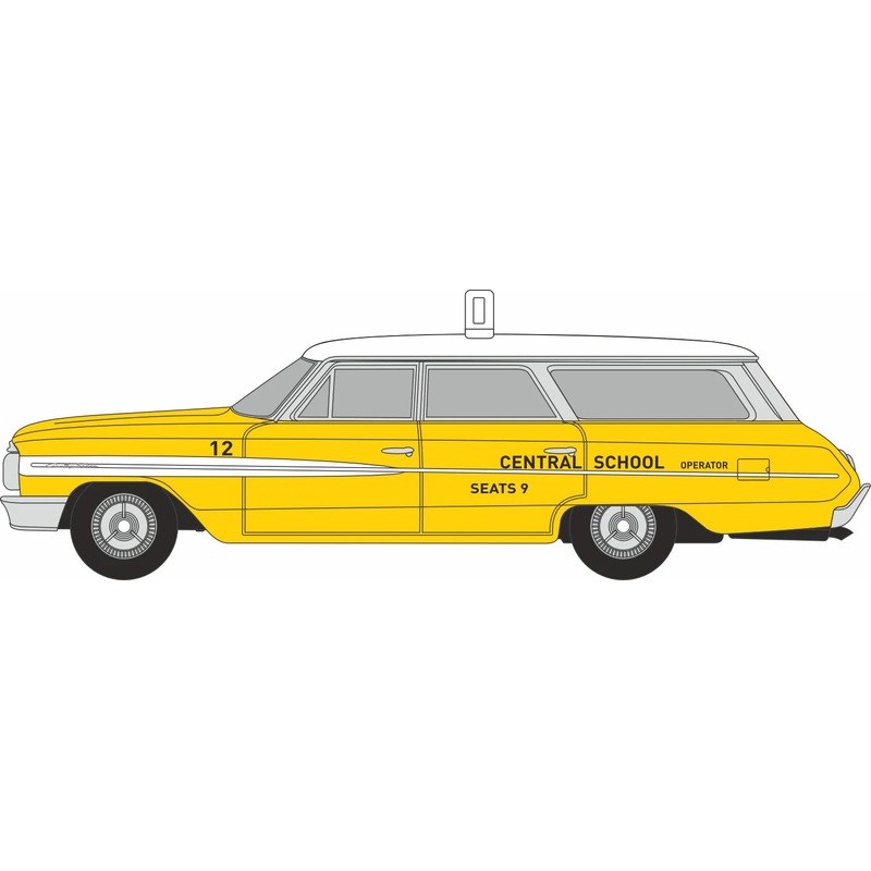 1964 Ford Country Station Wagon Central School Bus