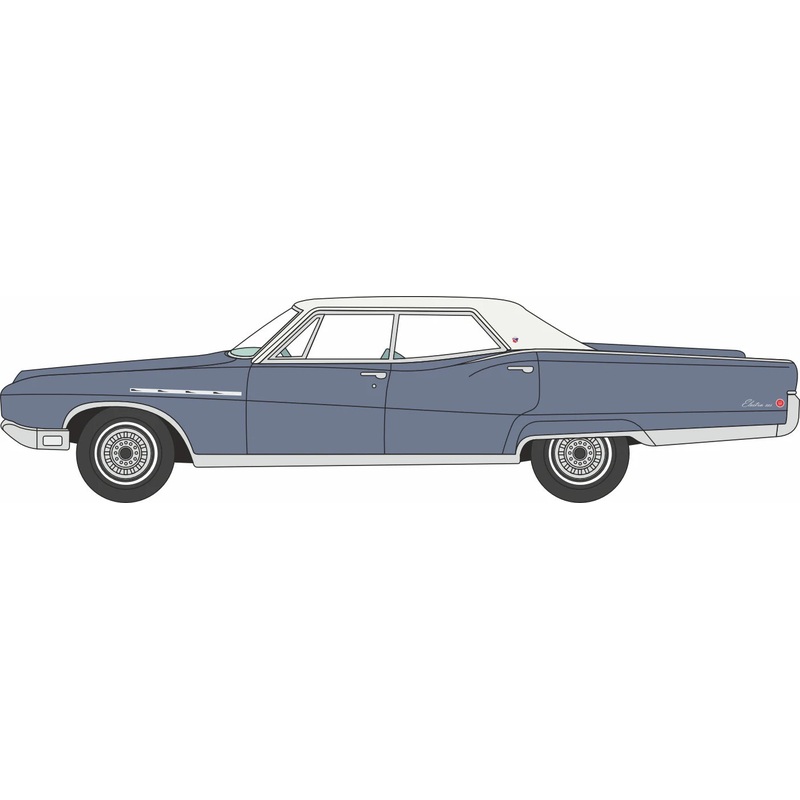 1968 Buick Electra 225 Medium Teal Blue Mist/Parchment