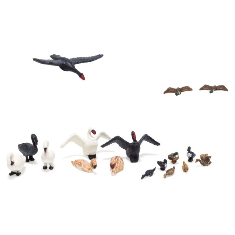 A1969 Scenic Accents – Ducks and Swans – HO Scale