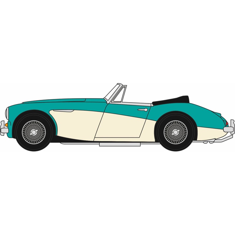 Austin Healey 3000 Florida Green/Ivory White