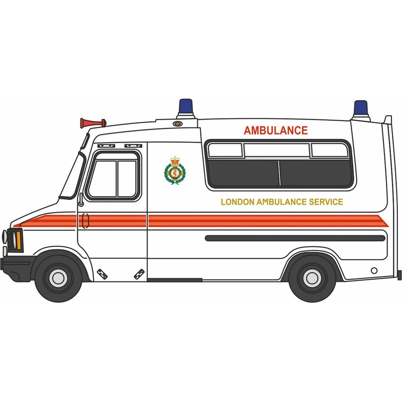 Bedford CF Hanlon Ambulance London Ambulance Service (OFAH)