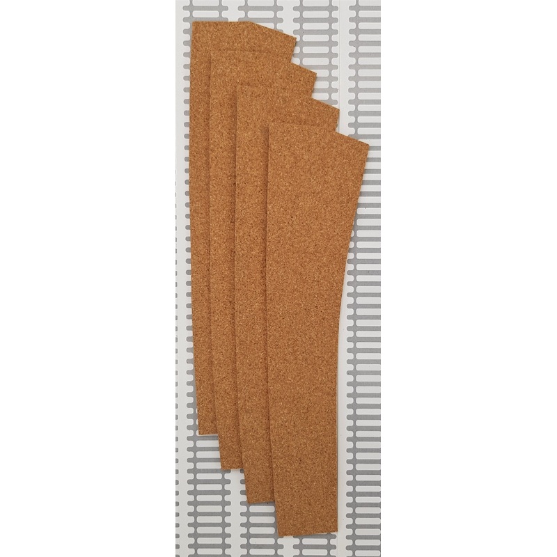 Cork Track Underlay – Curved Large Radius Turnout Right Hand – Pack of 4