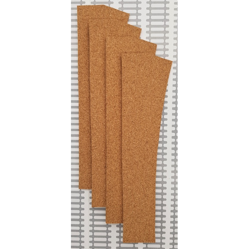 Cork Track Underlay – Medium Radius Right Hand Turnout – Pack of 4