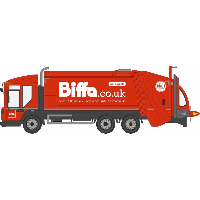 Dennis Eagle Refuse Truck Biffa
