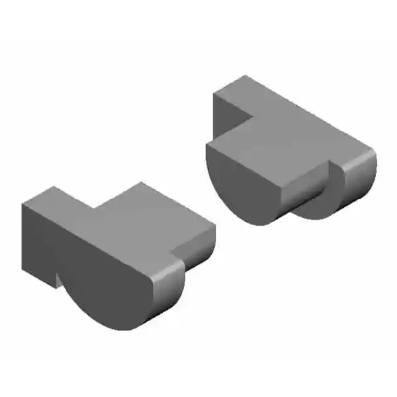 O Gauge – Detailing – Half Round Guttering Stop Ends x10