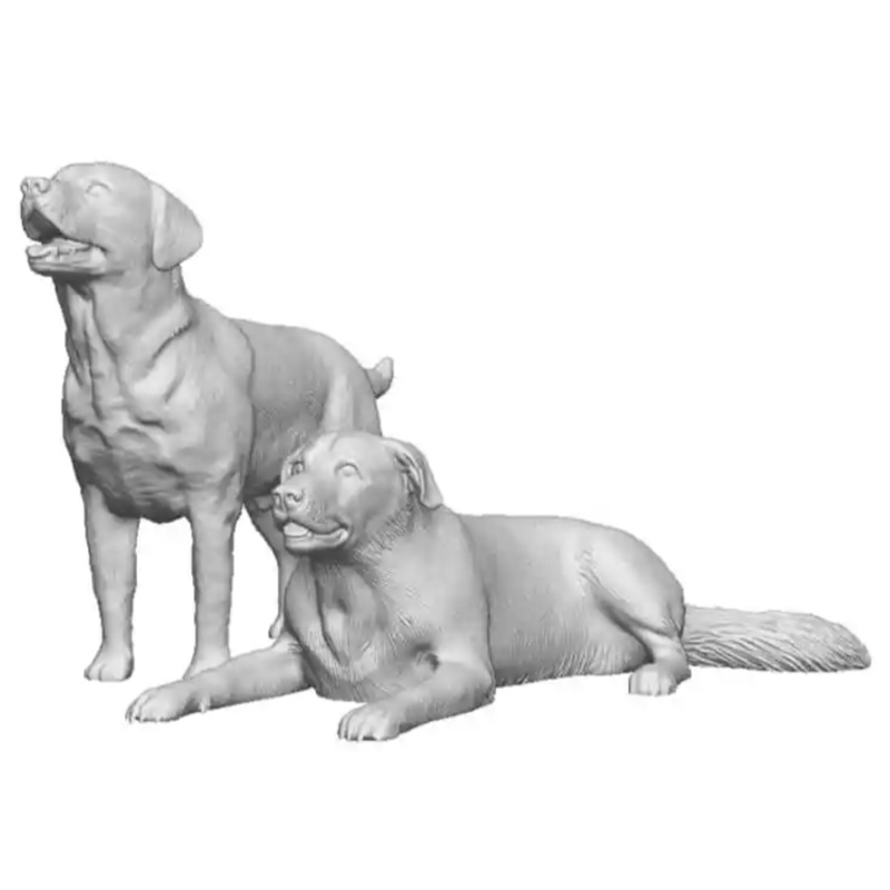 OO Gauge – Pets, Wildlife & Livestock – Labradors x2