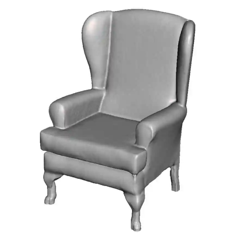 OO Gauge – Town & country – Wing backed armchair