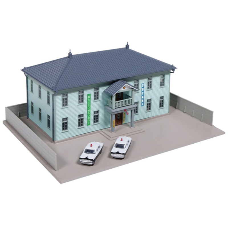 Police Station Light Green (Pre-Built)