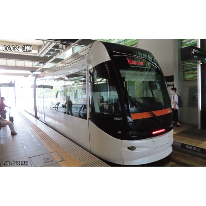 Toyama Chiho Railroad Portram 0602 Orange