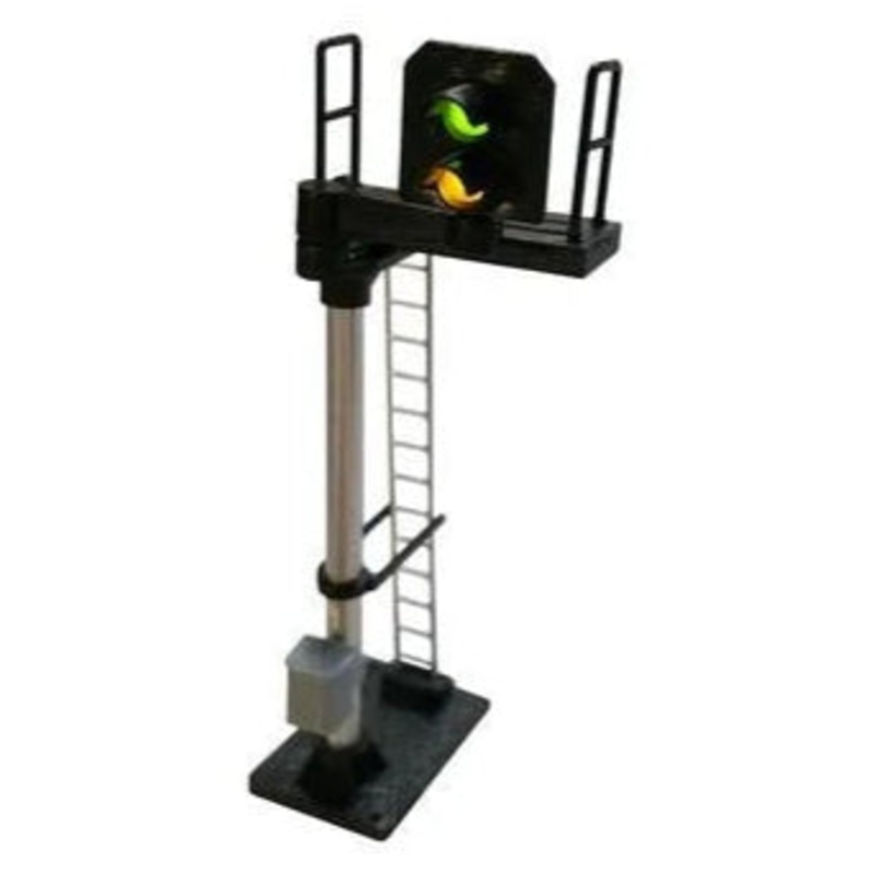 2 Aspect Distant (Y/G) Standard Right Offset Square Head (type 2) Signal
