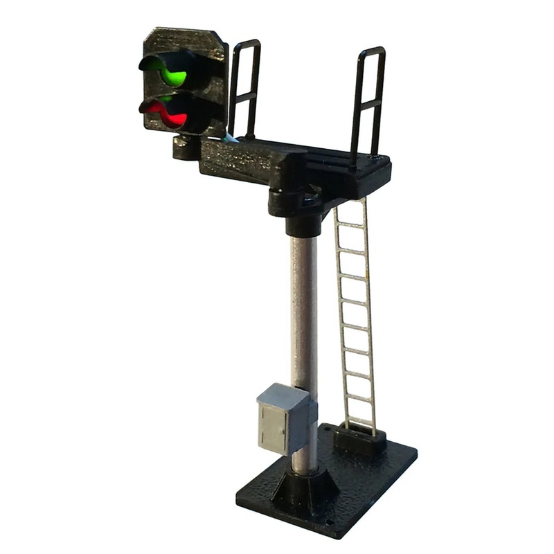 2 Aspect Home (R/G) Platform Left Offset Square Head (type 2) Signal