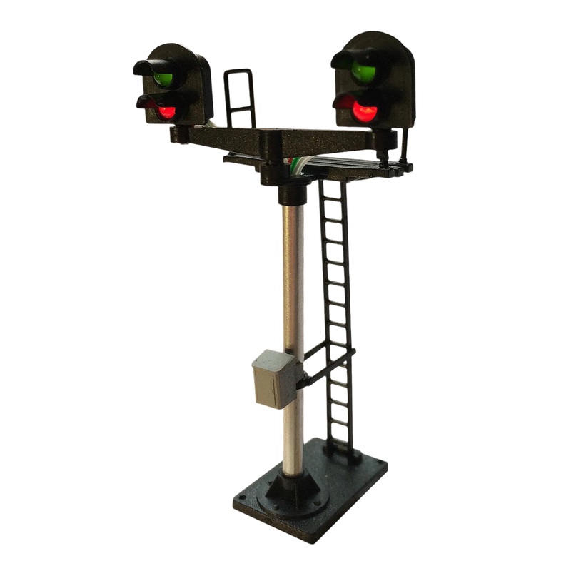2 Aspect Home Standard Long T Junction Signal Kit Round Head