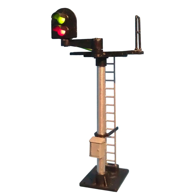 2 Aspect (R/G) Standard Left Offset Round Head Signal