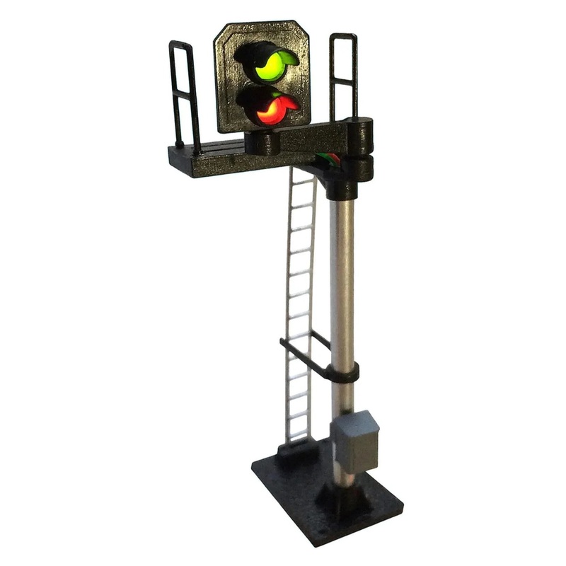 2 Aspect (R/G) Standard Left Offset Square Head (Type 2) Signal
