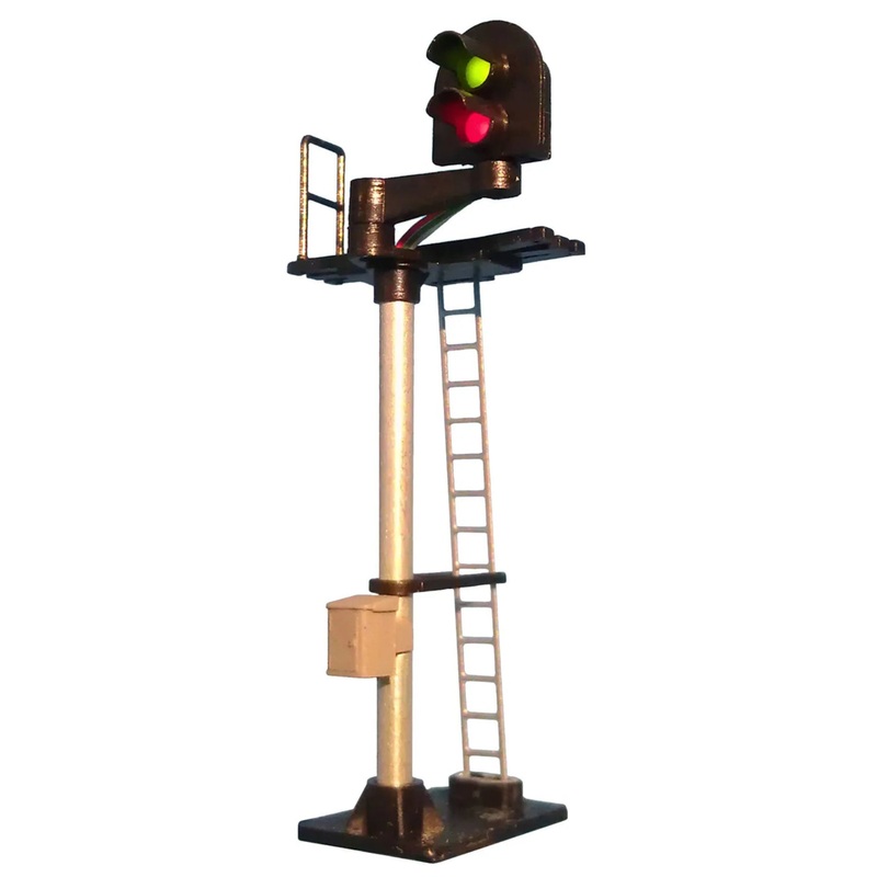 2 Aspect (R/G) Standard Right Offset Round Head Signal