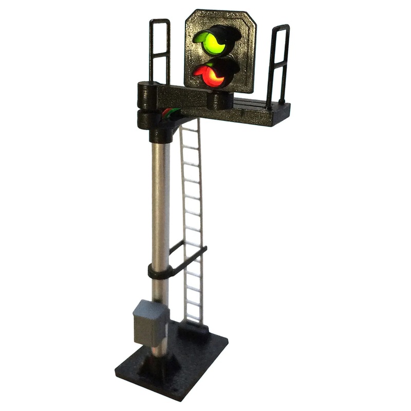 2 Aspect (R/G) Standard Right Offset Square Head (Type 2) Signal