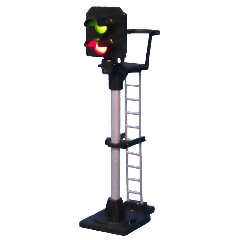 2 Light Signal Red/Green Platform Starter Square Head
