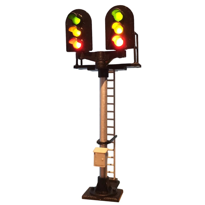 3 Aspect (R/Y/G) Standard T Junction Round Head Signal