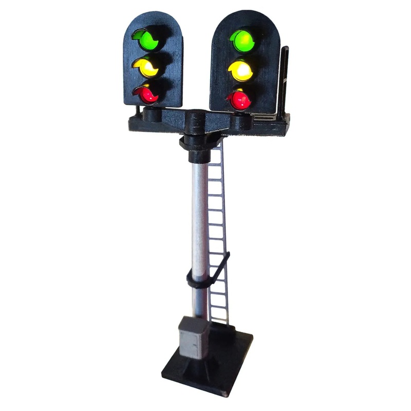 3 Aspect (R/Y/G) Standard T Junction Round Head (type 2) Signal