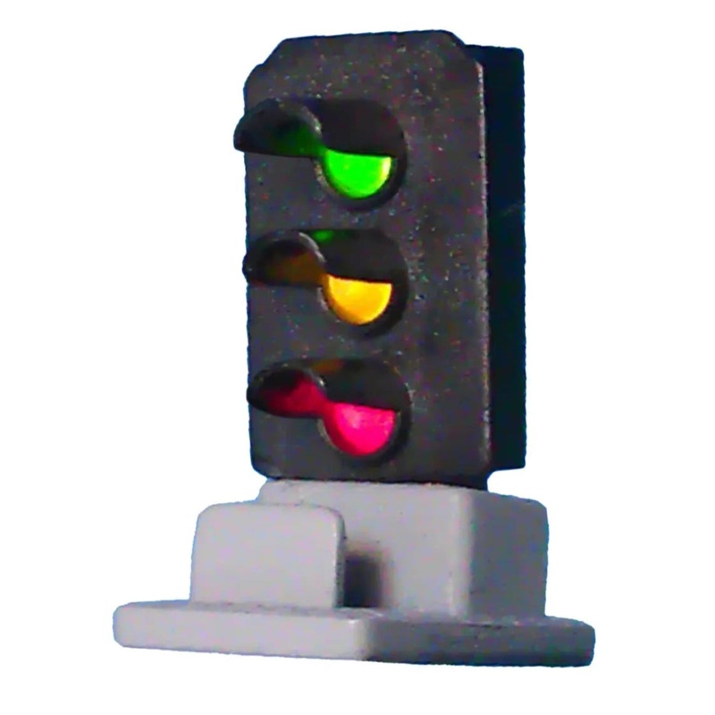3 Light Signal Green/Yellow/Red Ground