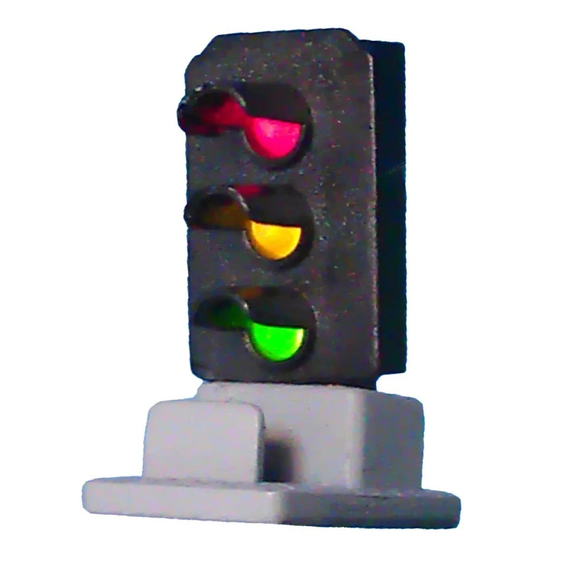 3 Light Signal Red/Green/Yellow Ground