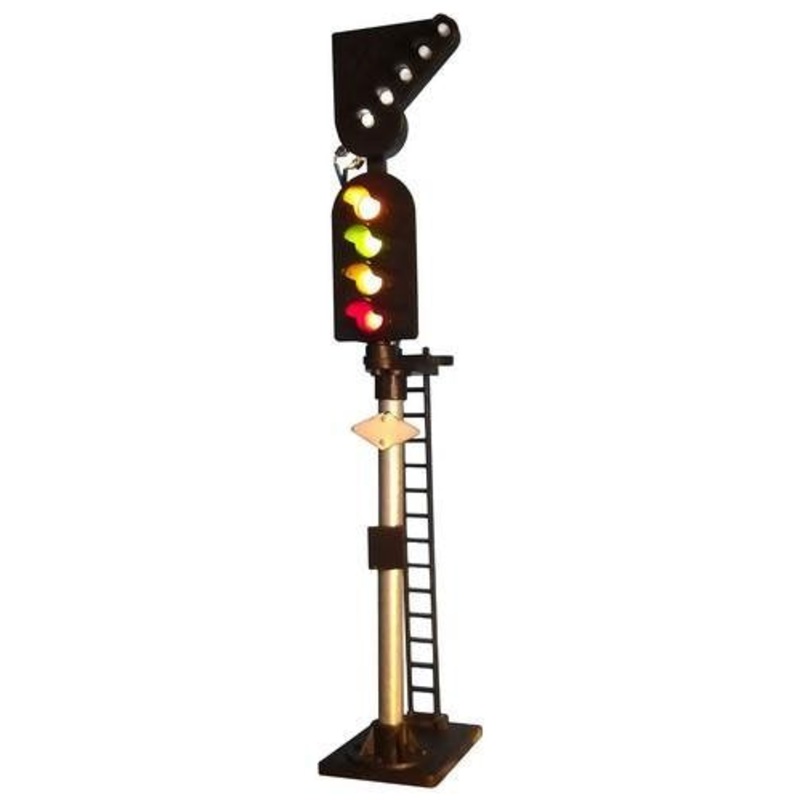 4 Aspect Section With Rt Indicator RH Round Hand Signal