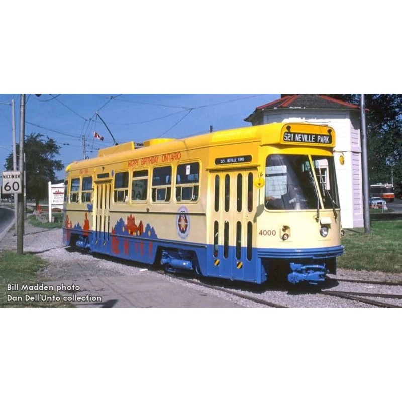 HO CLRV (DC/Silent): TTC – Happy Birthday Ontario: #4000