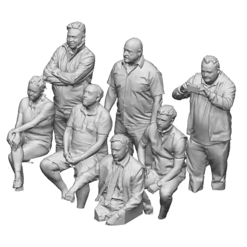 N Gauge Loco Specific Crew – Caroline Revolution Team