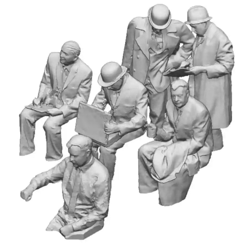 OO Gauge Loco Specific Crew – Caroline Early BR Staff