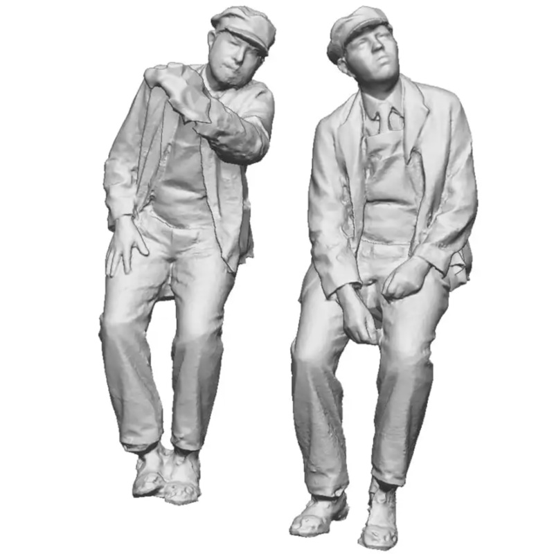 OO Gauge – Loco Specific Crew – LNER W1 Class Crew