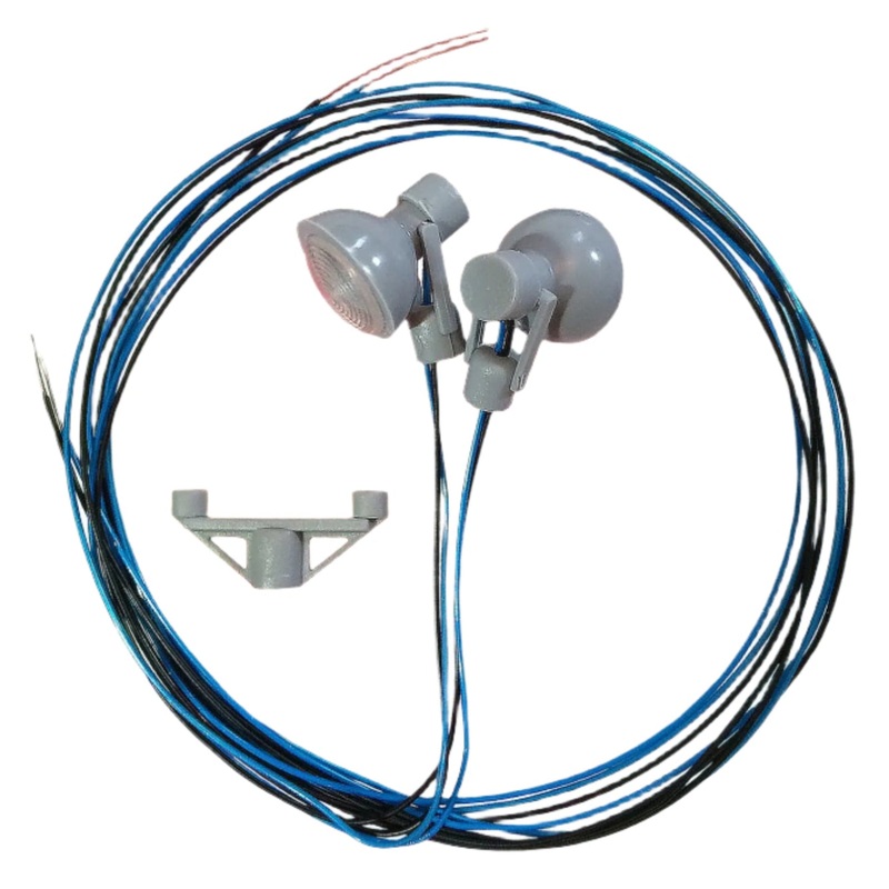 Spotlight Head Only Twin Pack (Yellow Led)