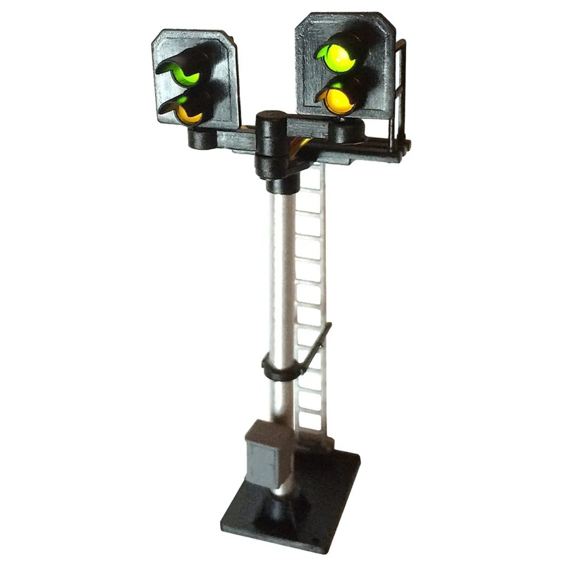 2-2 Aspect Stepped Distant Standard Junction Signal Kit Square Head