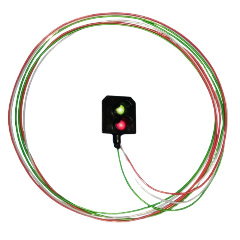 2 Aspect Square Signal Head (R/G) Long Wires