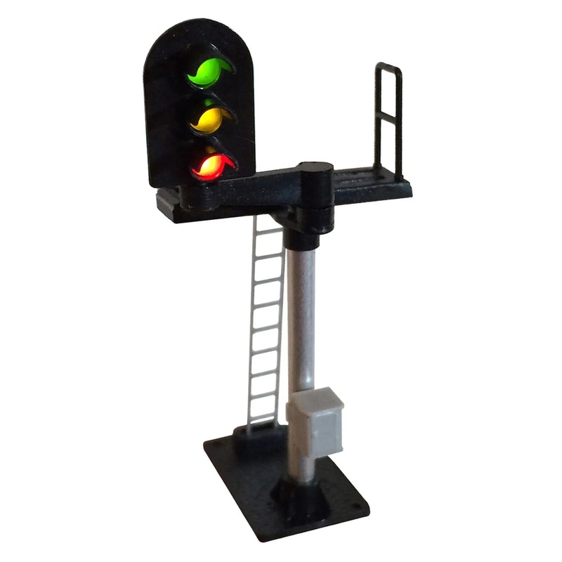3 Aspect (R/Y/G) Platform Left Offset Round Head (type 2) Signal