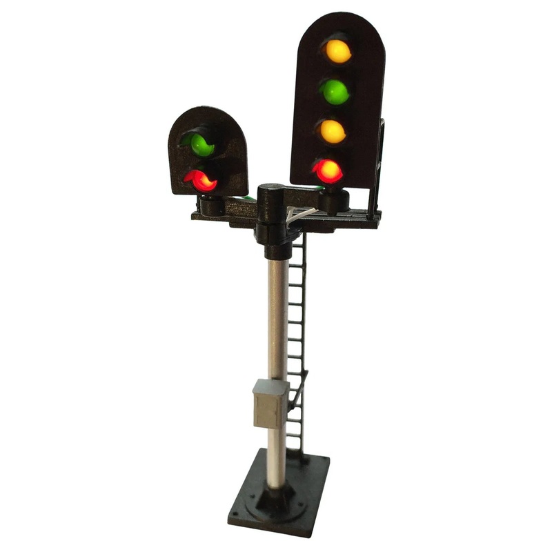 4-2 aspect stepped standard junction signal kit round head