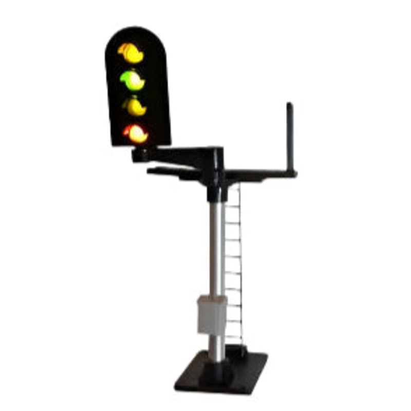 4 Aspect (R/Y/G/Y) Platform Left Offset Round Head Signal