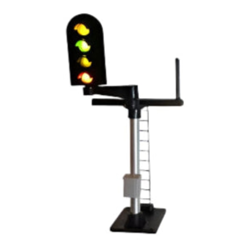 4 Aspect (R/Y/G/Y) Platform Left Offset Round Head (type 2) Signal