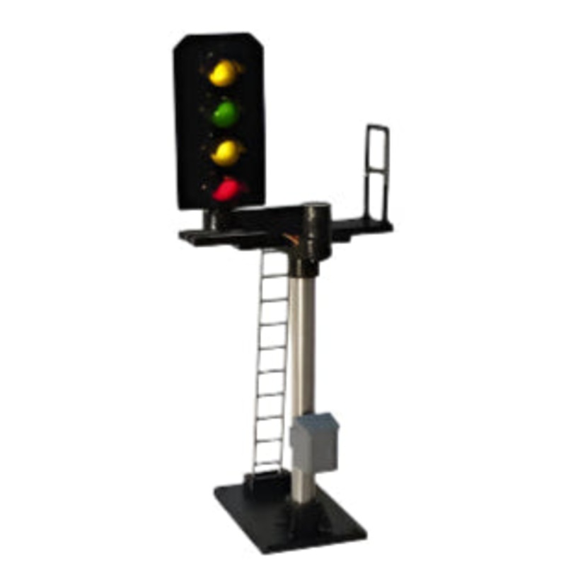 4 Aspect (R/Y/G/Y) Platform Left Offset Square Head Signal